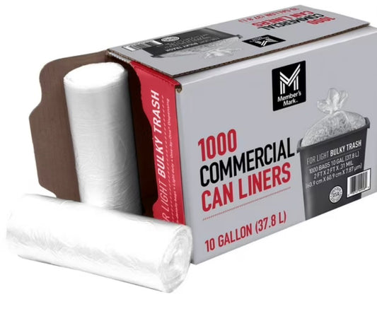 1000 Count Can Liners